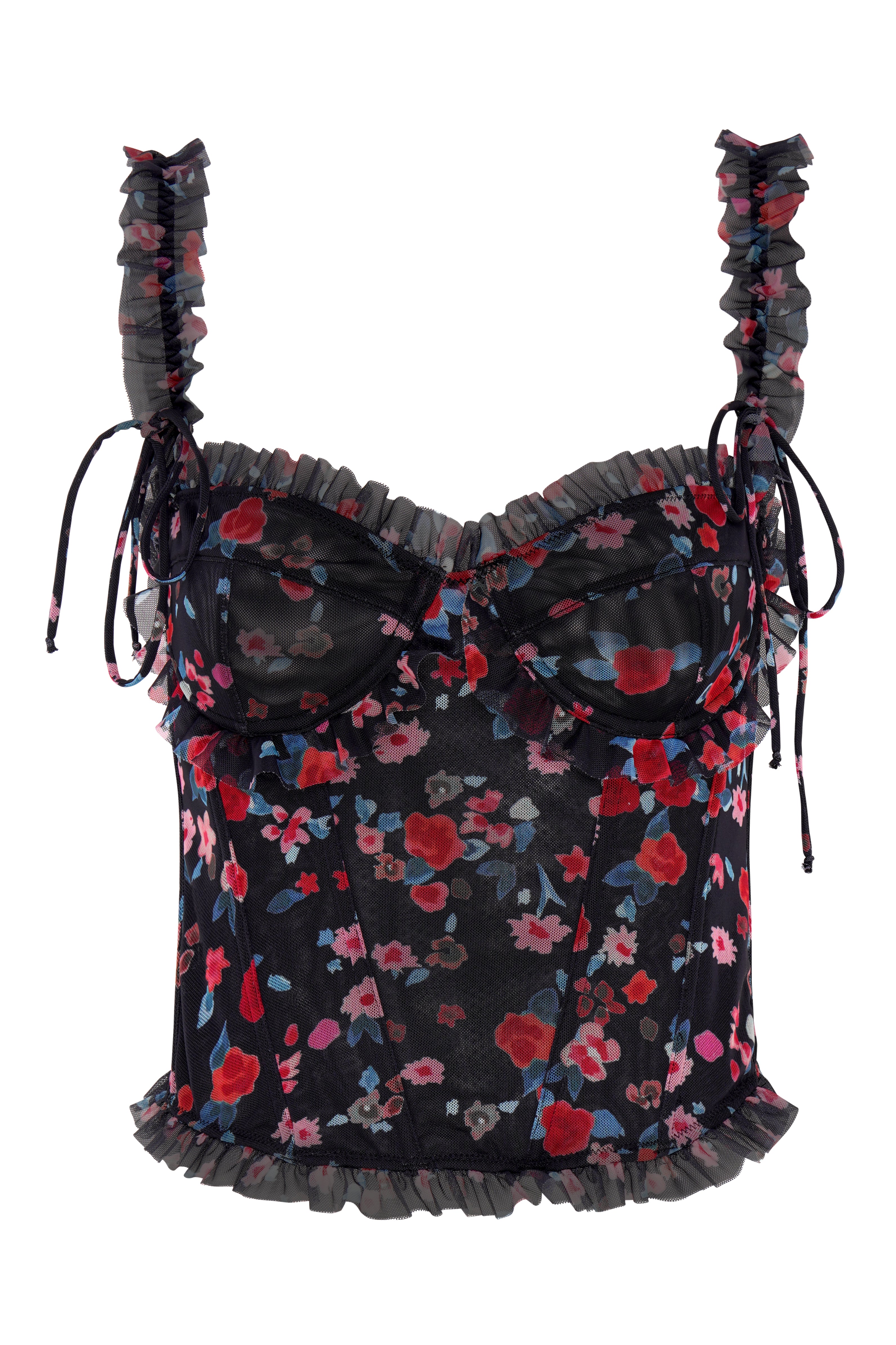 for love and lemons pierre bustier top