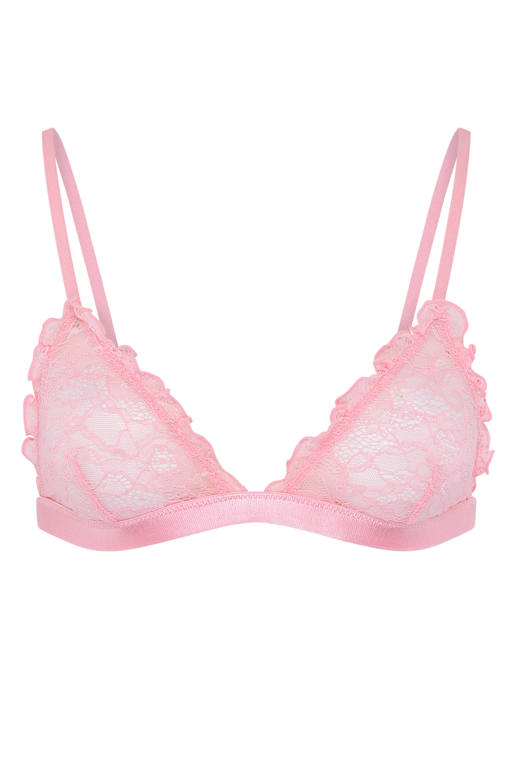 Louise Subtle Rosy Pink Push Up Bra With Removable Straps and