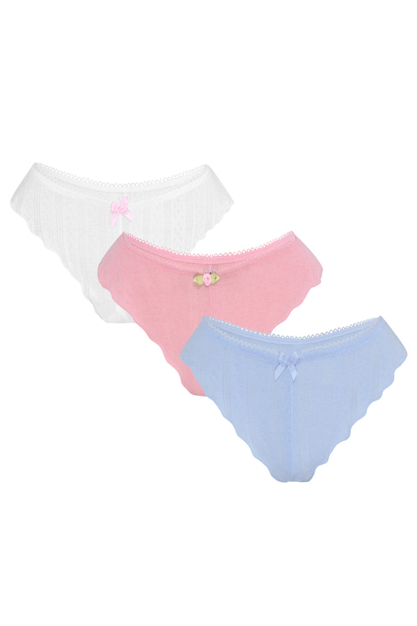 JENNIFER FRENCH KNICKERS - MULTIPACK