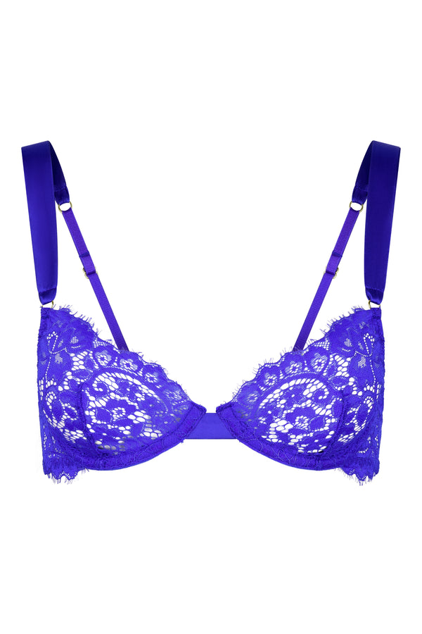 Buy Victoria's Secret Teal Star Blue Lace Lightly Lined Demi Bra from Next  Latvia
