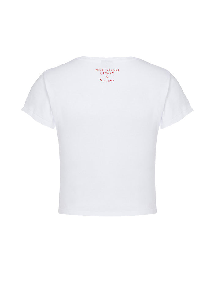 Script Baby Tee – STRAY RATS