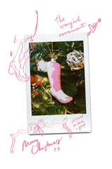 COWGIRL BOOT | CHRISTMAS ORNAMENT