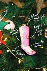 COWGIRL BOOT | CHRISTMAS ORNAMENT