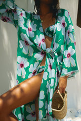 BLUE BELLE KIMONO