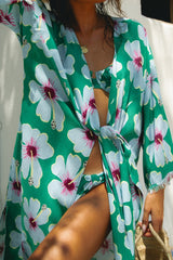 BLUE BELLE KIMONO