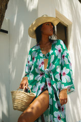BLUE BELLE KIMONO