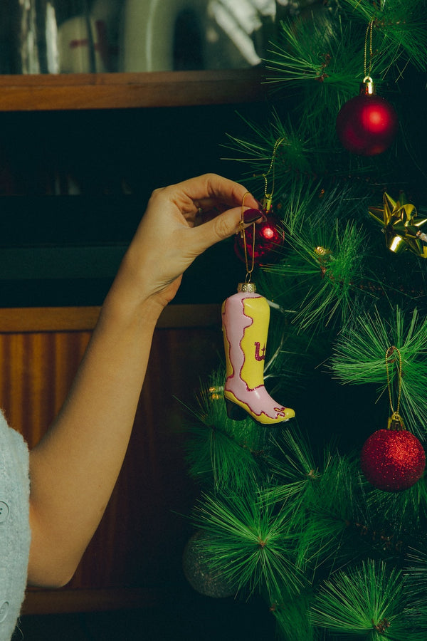 COWGIRL BOOT | CHRISTMAS ORNAMENT
