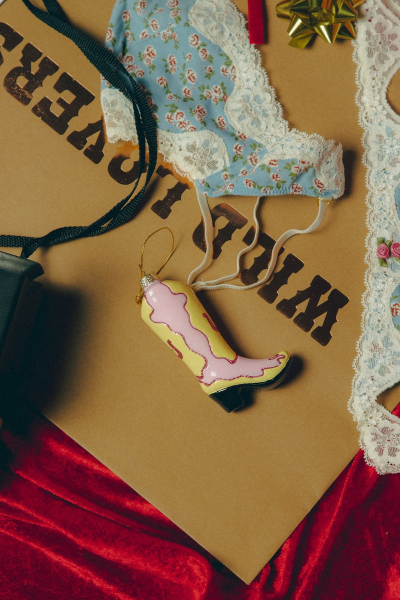 COWGIRL BOOT | CHRISTMAS ORNAMENT