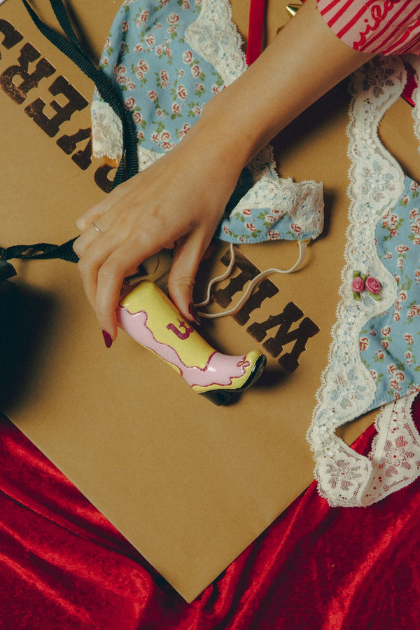 COWGIRL BOOT | CHRISTMAS ORNAMENT