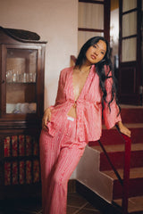 FLOR PYJAMA TROUSERS