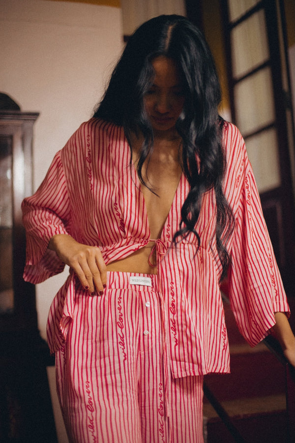 FLOR PYJAMA TROUSERS