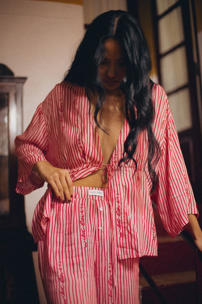 FLOR PYJAMA TROUSERS