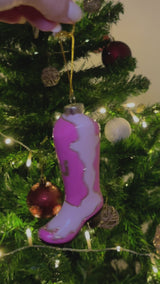 COWGIRL BOOT | CHRISTMAS ORNAMENT