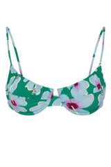 BLUE BELLE BIKINI TOP